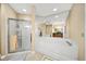 Bathroom with a large walk-in shower and soaking tub at 2865 Lenox Ne Rd # 208, Atlanta, GA 30324