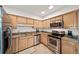 Modern kitchen boasts stainless steel appliances and granite countertops at 2865 Lenox Ne Rd # 208, Atlanta, GA 30324