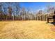 Vast backyard with mature trees, providing privacy and scenic views from the home at 2571 Se Ebenezer Rd, Conyers, GA 30094