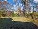 Backyard view, spacious grassy area at 488 Village Run, Lawrenceville, GA 30046