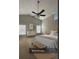 Bedroom with vaulted ceiling, ceiling fan, and neutral tones for a relaxing atmosphere at 1060 S Creek Dr, Villa Rica, GA 30180