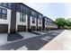 Row of modern townhouses with attached garages at 462 Latta Ne St, Atlanta, GA 30308