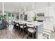 Modern kitchen with large island, stainless steel appliances, and white cabinetry at 462 Latta Ne St, Atlanta, GA 30308