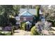 Brick home with lush landscaping, viewed from above at 2933 Andrews Nw Dr, Atlanta, GA 30305