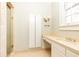 Bathroom with single vanity and shower at 2933 Andrews Nw Dr, Atlanta, GA 30305