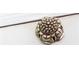 Unique silver drawer pull with flower design at 2933 Andrews Nw Dr, Atlanta, GA 30305