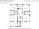 Second level floor plan with multiple bedrooms and bathrooms at 2933 Andrews Nw Dr, Atlanta, GA 30305