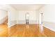 Large living room with hardwood floors, high ceilings and neutral decor at 2933 Andrews Nw Dr, Atlanta, GA 30305