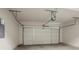 Spacious two car garage with white walls and concrete floor at 3045 Flat Shoals Rd, Atlanta, GA 30349