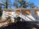 Newly renovated house with white steps and a gray exterior at 1901 Oak Valley Rd, Decatur, GA 30035