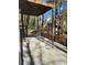 Wooden deck with sunburst railing provides scenic wooded views at 700 Somerset Vale Dr, Lawrenceville, GA 30044