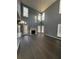 Spacious living room with high ceilings and fireplace at 700 Somerset Vale Dr, Lawrenceville, GA 30044