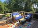 Relaxing outdoor deck space with comfortable seating at 3950 Stanford Dr, Cumming, GA 30041