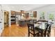 Eat in kitchen with a breakfast table and stainless steel appliances at 3950 Stanford Dr, Cumming, GA 30041