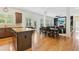 Open floor plan featuring kitchen, dining area and living space with abundant natural light at 3950 Stanford Dr, Cumming, GA 30041
