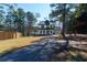 Two story farmhouse with dark green roof and white siding at 8404 Majors Rd, Cumming, GA 30041