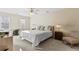 Bright and airy bedroom with ample natural light and plush carpeting at 718 Creek Nw Trl, Kennesaw, GA 30144