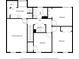 Upper floor plan with primary bedroom and other bedrooms at 718 Creek Nw Trl, Kennesaw, GA 30144