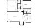 Floor plan featuring a primary bedroom, living room, kitchen and bathroom at 2240 Cheshire Bridge Rd # 205, Atlanta, GA 30324