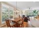 Breakfast nook with a table and chairs near kitchen at 630 Birnamwood Dr, Suwanee, GA 30024