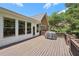 Large deck with access from sunroom and home at 630 Birnamwood Dr, Suwanee, GA 30024