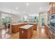 Spacious kitchen with large island and ample counter space at 630 Birnamwood Dr, Suwanee, GA 30024