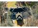 Aerial view of home showcasing the back and large backyard at 1126 Wedgefield Dr, Marietta, GA 30064