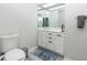 Basement bathroom with a vanity and toilet at 1126 Wedgefield Dr, Marietta, GA 30064