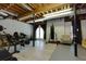 Home gym in the basement with weight equipment and flooring at 1126 Wedgefield Dr, Marietta, GA 30064