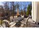 Deck with dining area and lake view at 1126 Wedgefield Dr, Marietta, GA 30064