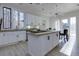Modern kitchen with white cabinets, granite countertops and stainless steel appliances at 1126 Wedgefield Dr, Marietta, GA 30064