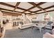 Open floor plan seamlessly blending a modern kitchen with a Gathering room at 4340 Garmon Nw Rd, Atlanta, GA 30327