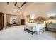 Bright main bedroom with high ceilings, a sitting area, and ample closet space at 4340 Garmon Nw Rd, Atlanta, GA 30327