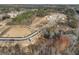 Aerial view of new homes and community features at 2719 Byess Ct, Marietta, GA 30064