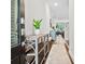 Welcoming entryway with a rustic console table and stylish decor leading to the home at 290 Walker Ave, Alpharetta, GA 30076