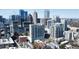 Aerial view of Midtown Atlanta skyline at 273 12Th Ne St # 114, Atlanta, GA 30309