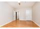 Spacious bedroom with hardwood floors and two closets at 273 12Th Ne St # 114, Atlanta, GA 30309