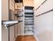 Well-organized closet with ample shelving and hanging space at 273 12Th Ne St # 114, Atlanta, GA 30309