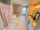 Elegant bathroom boasting a freestanding tub and granite countertops at 4908 Topsfield Ln, Lithonia, GA 30038