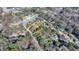 Aerial view of a residential lot surrounded by established homes at 5762 Lilburn Stone Mountain Rd, Stone Mountain, GA 30087