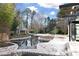 Expansive pool area under construction with modern landscaping and pavilion at 1890 W Paces Ferry Nw Rd, Atlanta, GA 30327