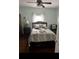 Bright bedroom with a double bed and hardwood floors at 25 Johnson Rd, Atlanta, GA 30318