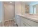 Double vanity bathroom with a shower and tub at 509 Ajo Way, Dallas, GA 30157