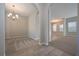 Formal dining room with hardwood floors and a chandelier at 509 Ajo Way, Dallas, GA 30157