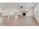 Large living room with hardwood floors, fireplace and high ceilings at 2722 Byess Ct, Marietta, GA 30064