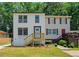 Newly renovated duplex with modern exterior and landscaping at 2371 Wingfoot Pl, Decatur, GA 30035