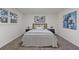 Bright bedroom with carpeted floors and neutral color palette at 4701 Flat Shoals Rd # 56E, Union City, GA 30291