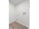 Simple laundry area with space for washer and dryer hookups at 4701 Flat Shoals Rd # 56E, Union City, GA 30291