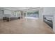 Open living space with hardwood floors and a view of the backyard patio at 5271 Lake Forrest Dr, Atlanta, GA 30342