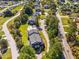 Aerial view showing community layout and landscaping at 9404 Cypress Ln, Jonesboro, GA 30238